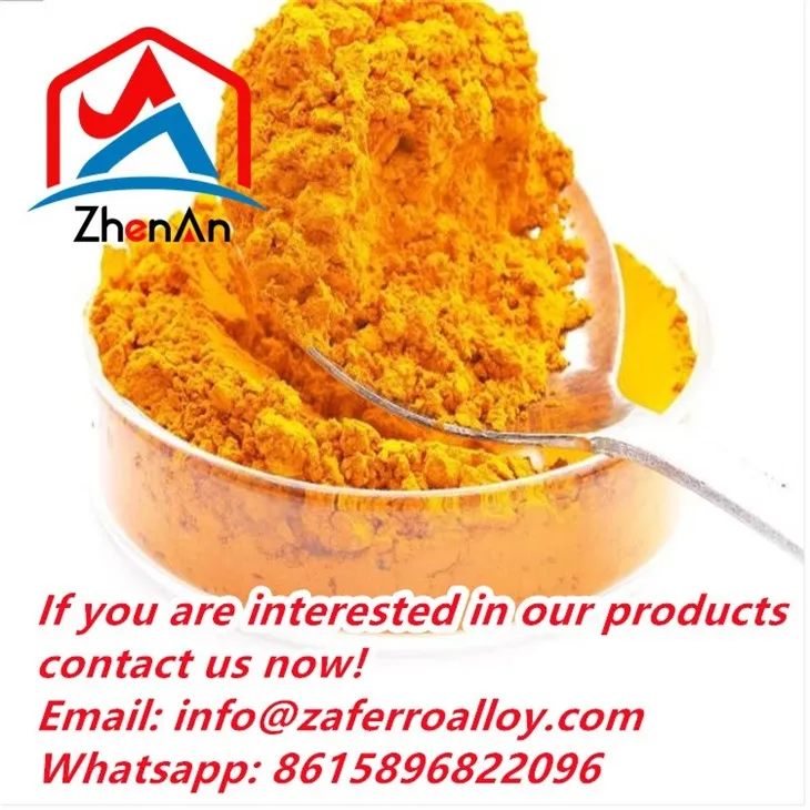 99.5% Vanadium Oxide Pentoxide Orange Powder