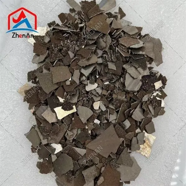 Електролитичка Мн метална пахуљица танка 1–2 мм за топљење